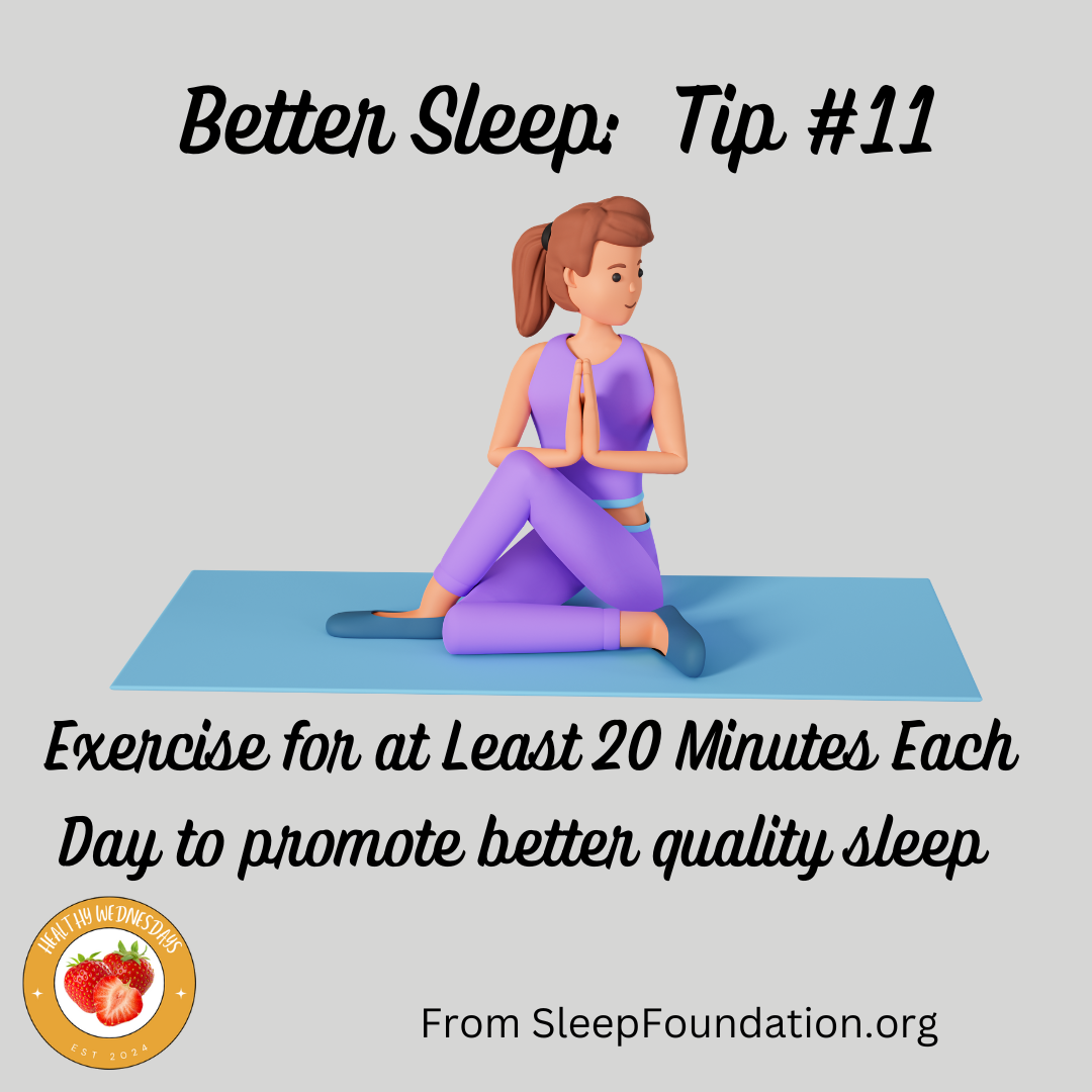 101 TIP #11 TO IMPROVE SLEEP