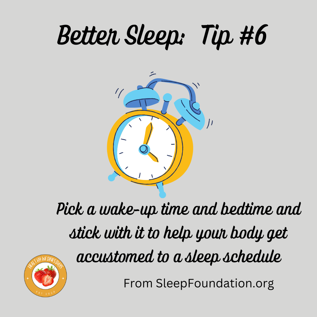 96 TIP #6 TO IMPROVE SLEEP