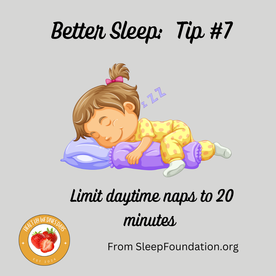 97 TIP #7 TO IMPROVE SLEEP